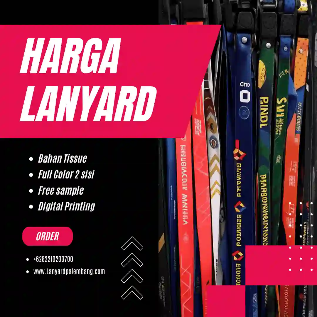 Harga Tali Lanyard Palembang Terbaru 2025